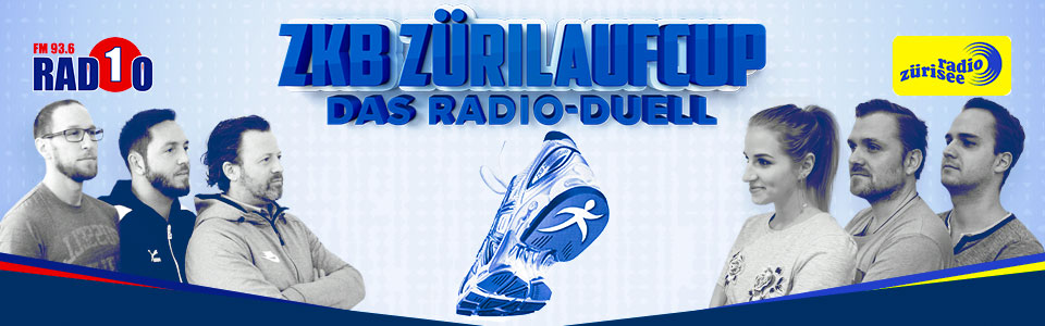 Banner ZKB Laufcup: Das Radio-Duell